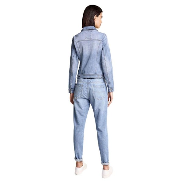 Salsa Jeans Trucker Jacka Slim Fit Blå S Kvinna