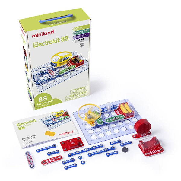 Miniland Erfaringer Electrokit 88 Flerfarvet