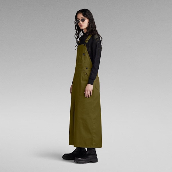 G-star Jumpsuit Dungaree Grönt XS Kvinna