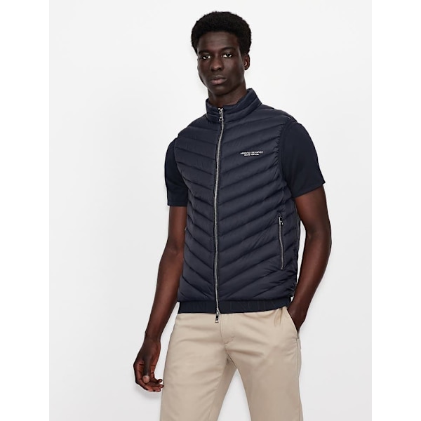 Armani Exchange Dunväst Blå L Man