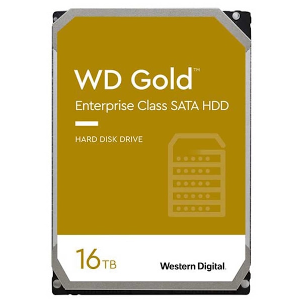 Western Digital Hårddisk Wd161kryz 16tb 3.5´´ Guld 3.5´´