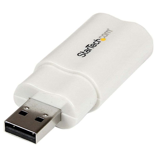 Startech Lydkort Estereo Usb Hvid