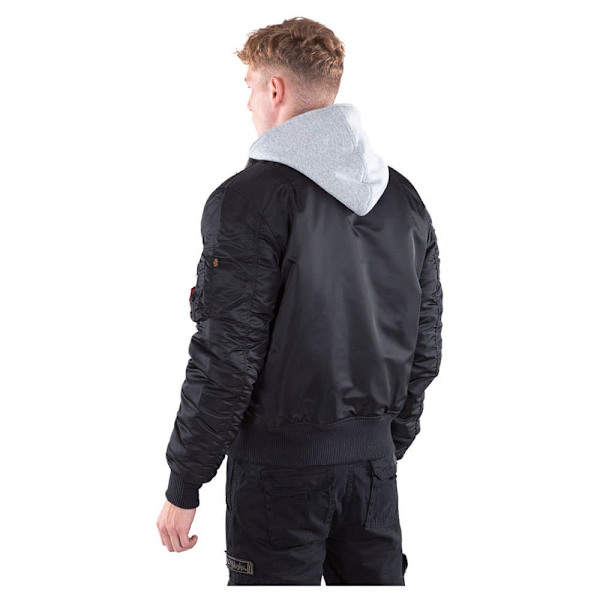 Alpha Industries Ma-1 D-tec Se Jakke Sort 2XL Mand