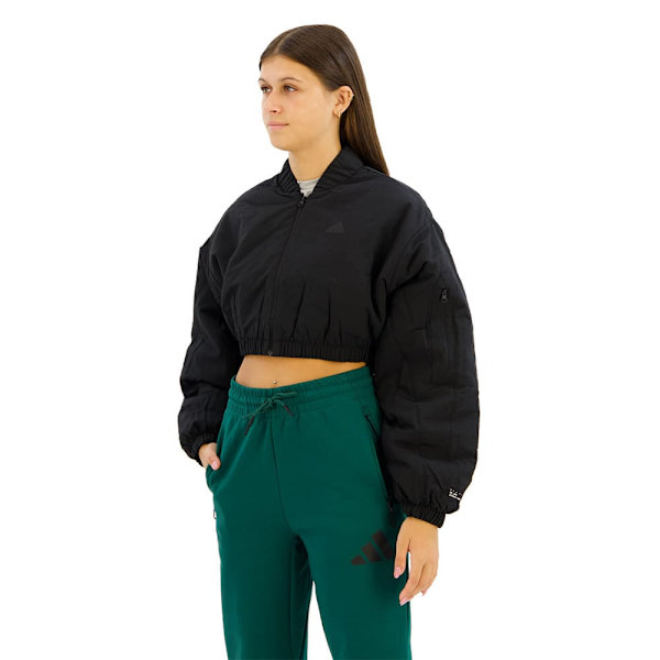 Adidas City Escape Padded Bomber-takki Musta S Nainen