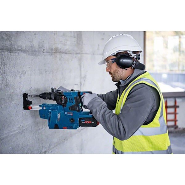 Bosch Professional Batteri Hammare Gbh 18v 28cf 2x8.0pc Gal 1880 Gde18v L-boxx Silver