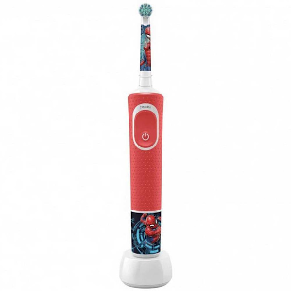 Braun Elektrisk Tandborste Med Fodral D100 Spiderman Durchsichtig