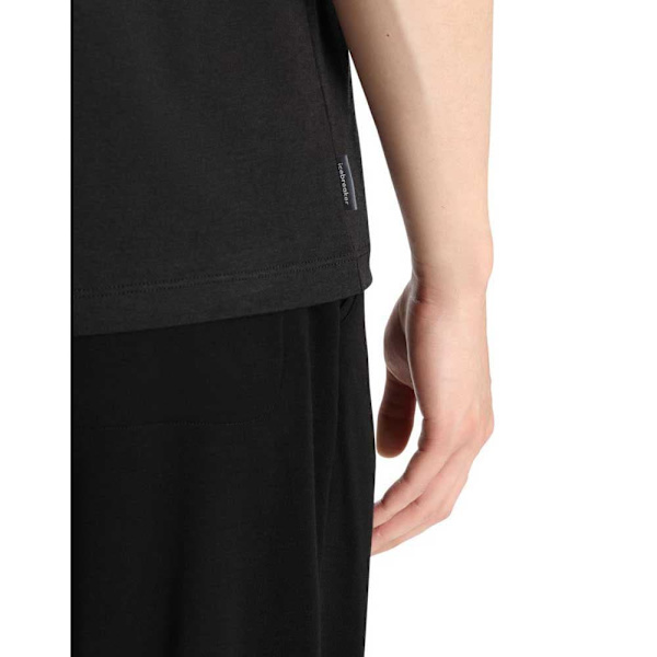 Icebreaker Kortærmet T-shirt Central Classic Sort XS Mand