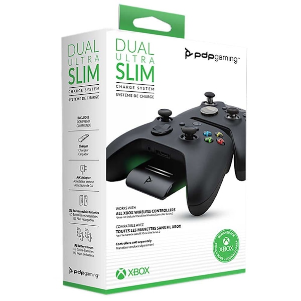 Pdp Xbox Controller Oplader Ultra Slim Sort