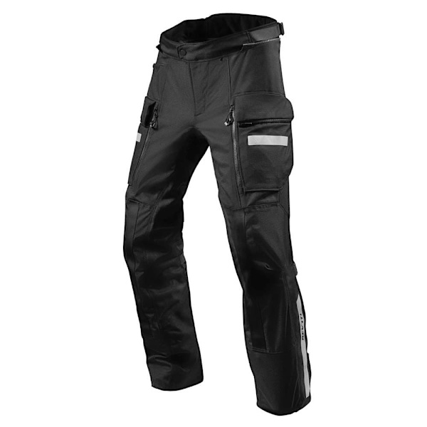 Revit Motorcykelbukser Sand 4 H2o Sort S / Regular Mand