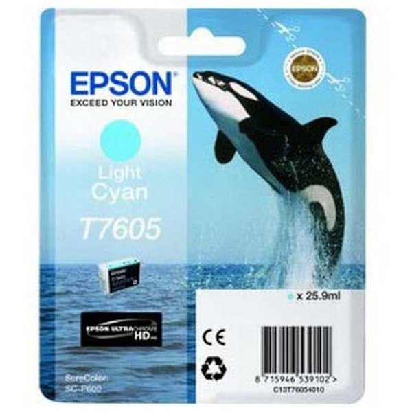 Epson Blækpatron T7605 Blå