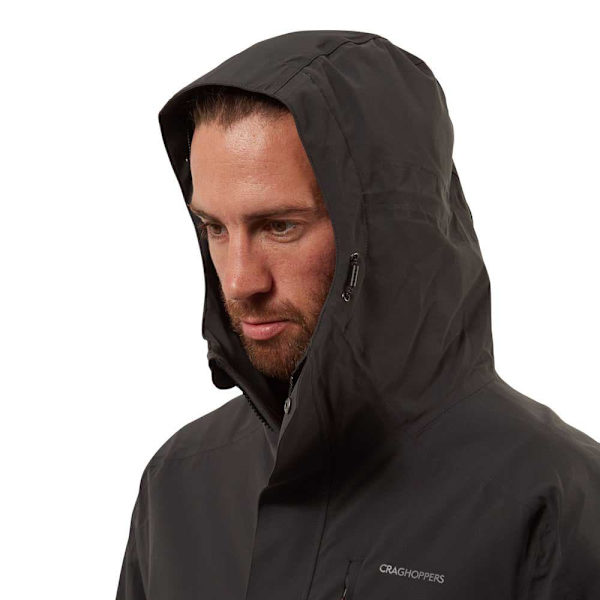 Craghoppers Jakke Lorton Sort 2XL Mand