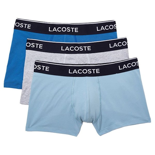 Lacoste Boxare 5h3389-00 3 Enheter Blå,Grå M Man