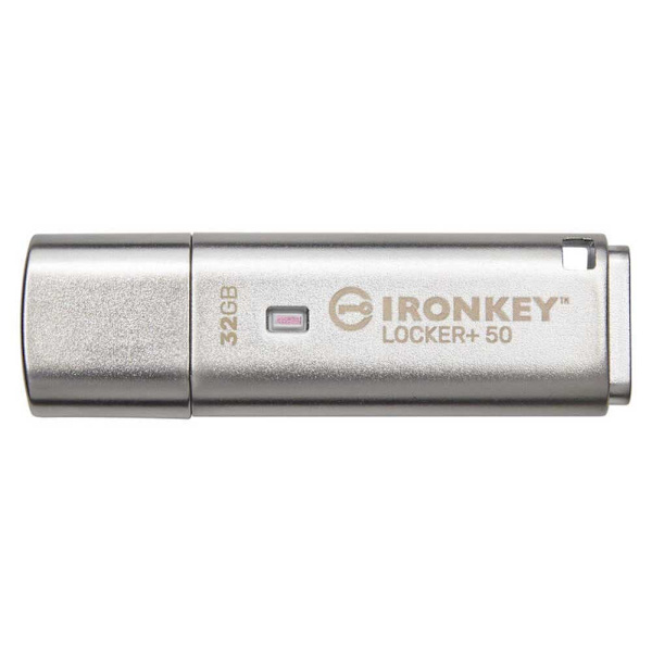 Kingston Pendrive Ironkey Locker Iklp50 32gb Hopeinen