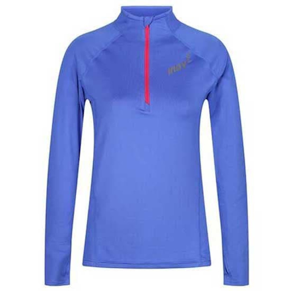 Inov8 Langærmet T-shirt Mid Lsz Blå 10 Kvinde
