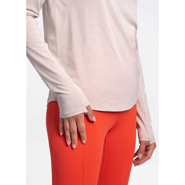 Lole Langærmet T-shirt Performance Rosa M Kvinde
