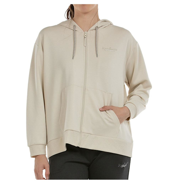John Smith Ribada Sweatshirt Med Lynlås  L Kvinde