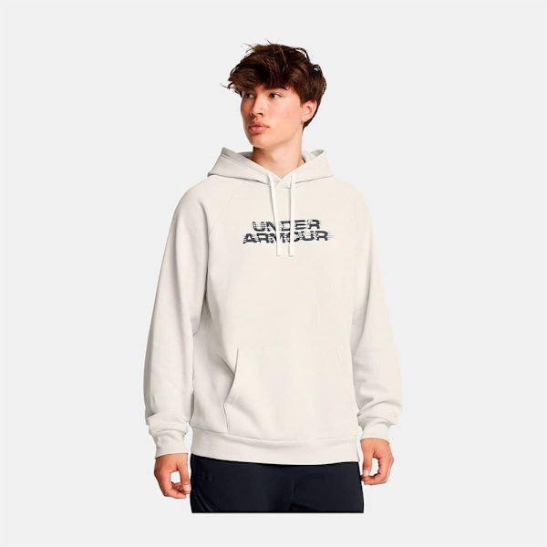 Under Armour Rival Fleece Textured Coldgear Hættetrøje  M / Regular Mand
