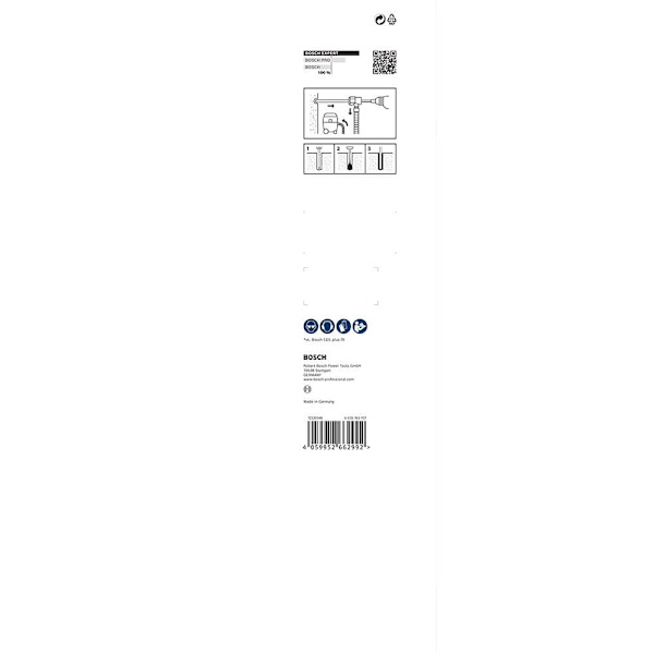 Bosch Professional Hammarborr I Armerad Betong Med Dammsugning Sds Clean Plus-8x 14x200x350 Mm Silver