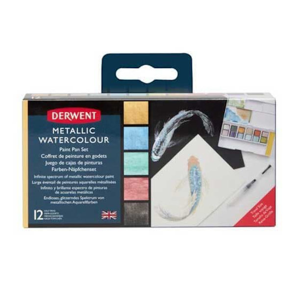 Derwent Maalaus Pillereitä Metallic Monivärinen