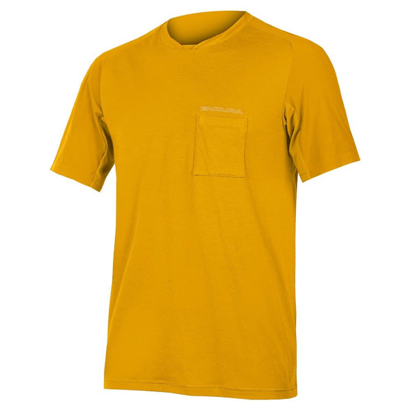 Endura Kortärmad Gruströja Gv500 Foyle T Gul 2XL Man