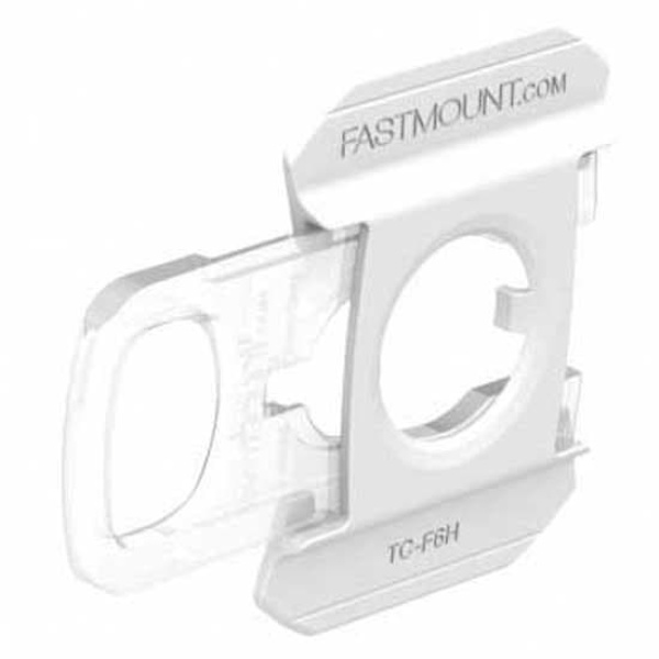 Fastmount Klæbemiddel E Panel Clip Han Base Textil 10 Enheder Transparent
