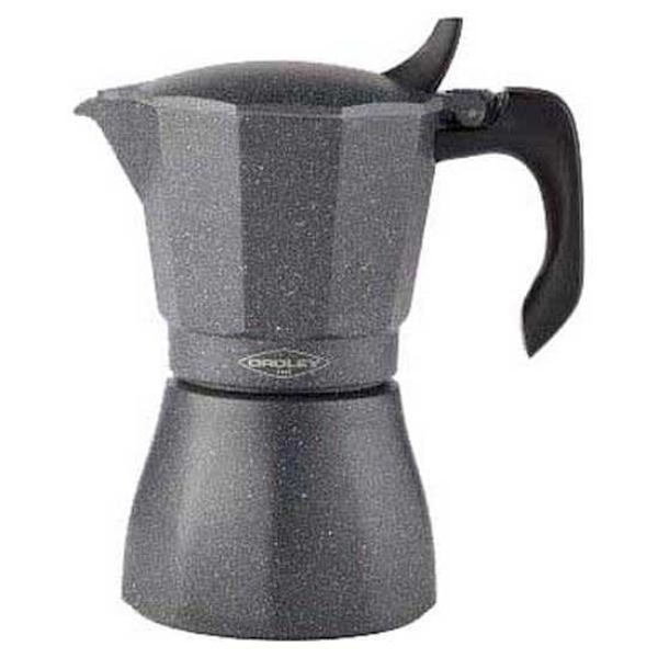 Oroley Italiensk Kaffemaskine Petra 12 Kopper Grå One Size / EU Plug