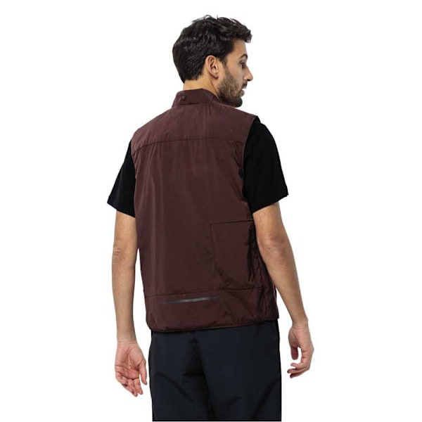 Jack Wolfskin Commute Ins Väst Brun M Man