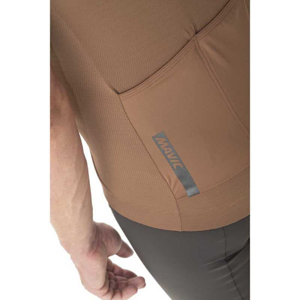 Mavic Essential Korta ärmar Cykeltröja Brun XL Man