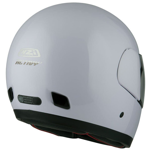 Nzi Activy 3 Fullface-hjelm Hvid L