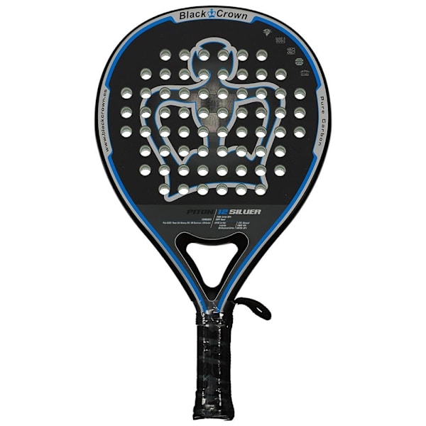 Black Crown Piton 12 Silver Padelracket