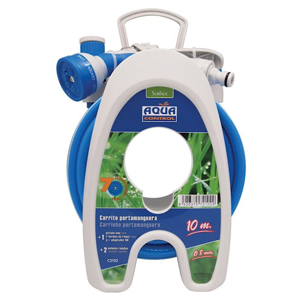 Aqua Control Slangeholder 10 M Blå
