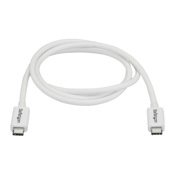 Startech Thunderbolt 3 Cable 1m 20gbps Valkoinen