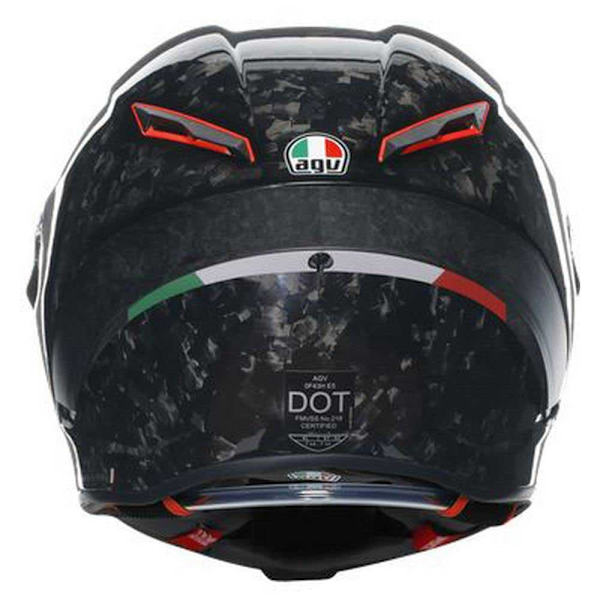 Agv Fuld Ansigtshjelm Pista Gp Rr E2206 Dot Mplk Sort L
