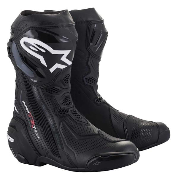 Alpinestars Supertech R Vented Racingstövlar Svart EU 45 Man
