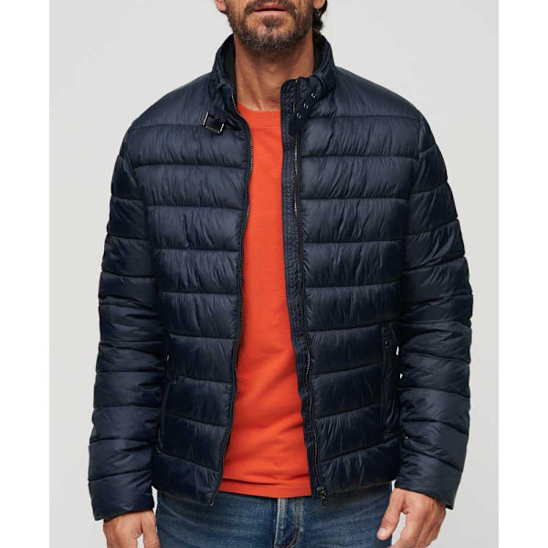 Superdry M5011851a Jakke Blå XL Mand