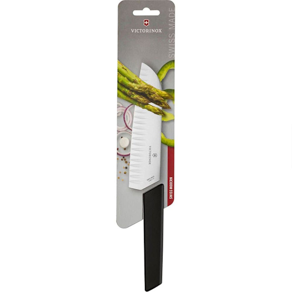 Victorinox Santoku-veitsi Swiss Modern 17 Cm Kirkas