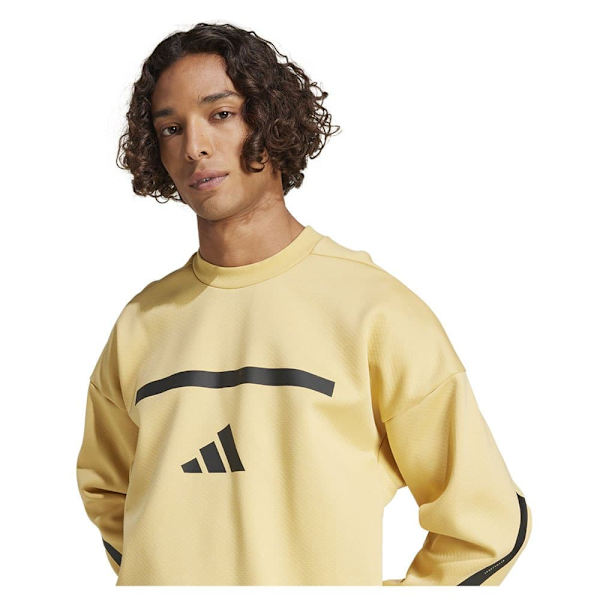 Adidas New Z.n.e Collegepaita Keltainen XL / Regular Mies