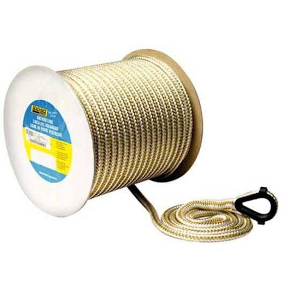Seachoice Double Braid Nylon 30 Rope Kultainen 13.0 mm