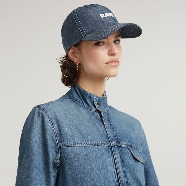G-star Cocoon Overall Blå S Kvinna