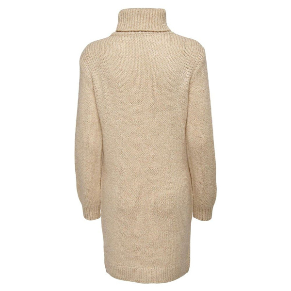 Jdy Langærmet Kjole Dinea Beige L Kvinde