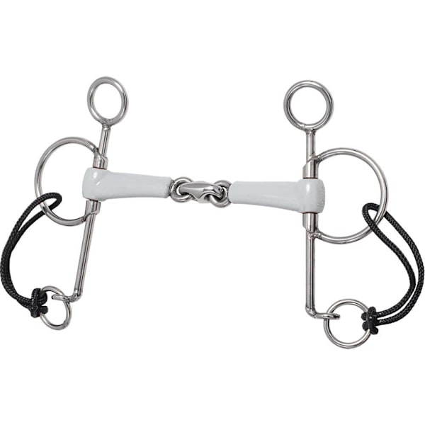 Beris Dubbelfogad Långbit Pelham Silver 125 mm