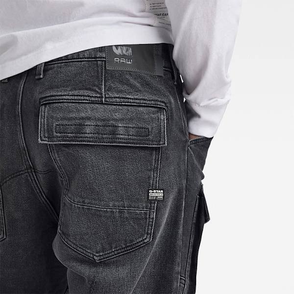 G-star 3d Straight Tapered Fit Cargobyxor Blå 26 / 32 Man