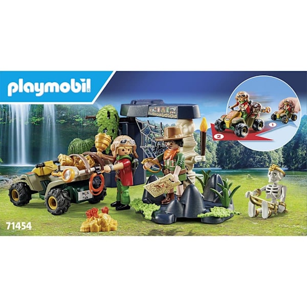 Playmobil Kampagnepakke Skattejagt I Junglens Byggespil