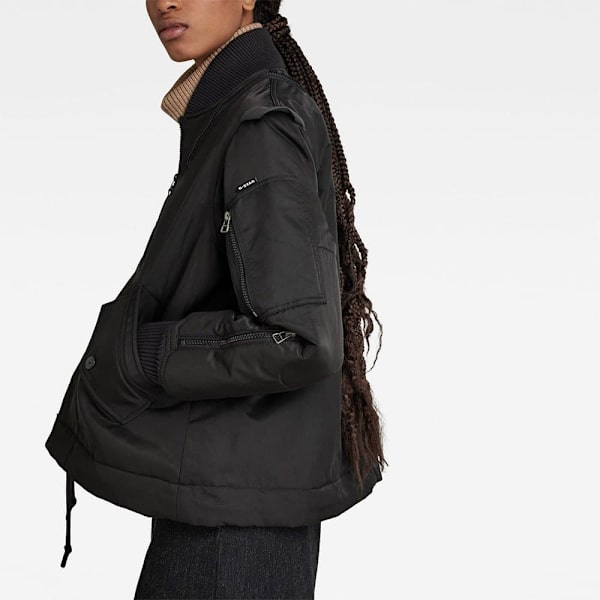G-star Multi Pocket Bomberjakke Brun XL Kvinde