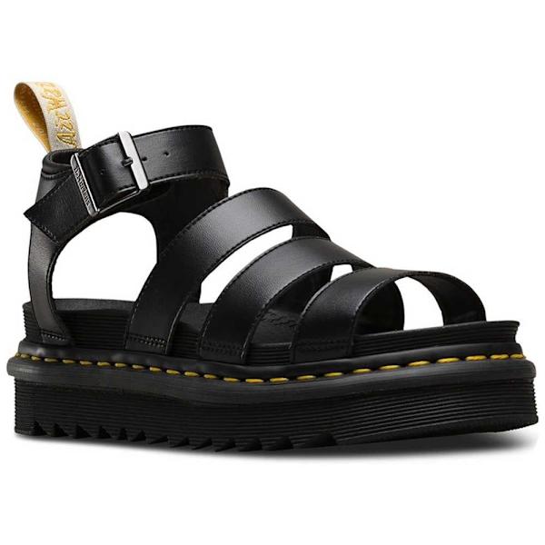 Dr Martens Vegan Blaire Sandaler Sort EU 40 Kvinde