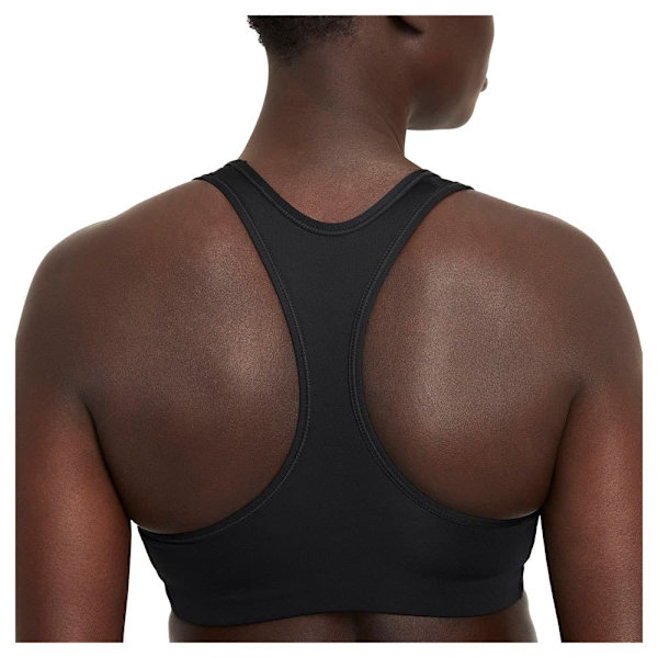 Nike Dri Fit Swoosh Bh Svart XS Kvinna