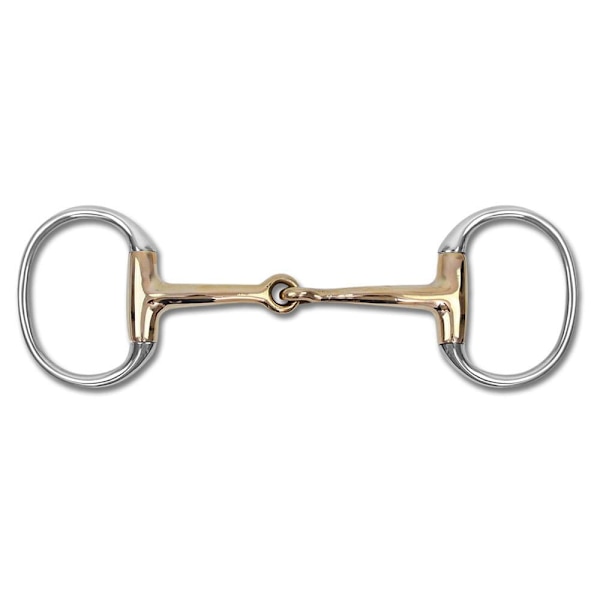 Waldhausen Snaffle Egg Butt Solid Guld 14.5 cm