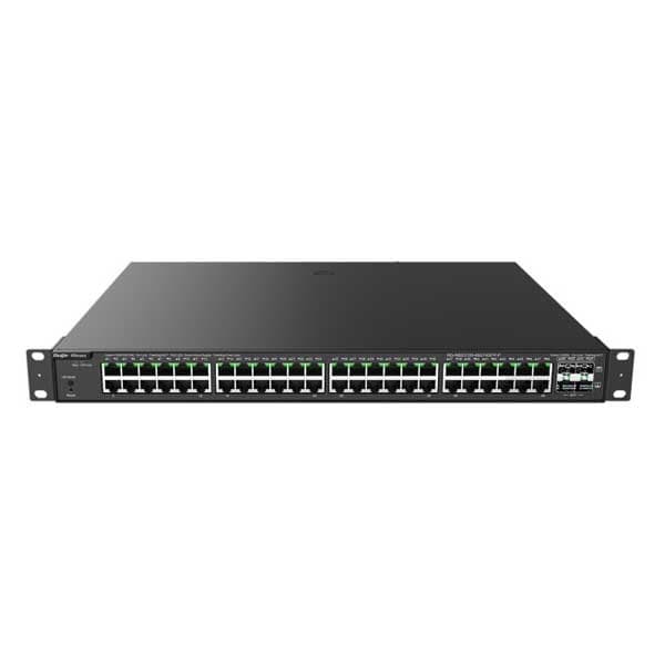 Ruijie Networks Rg-nbs3100-48gt4sfp-p Strömbrytare Svart