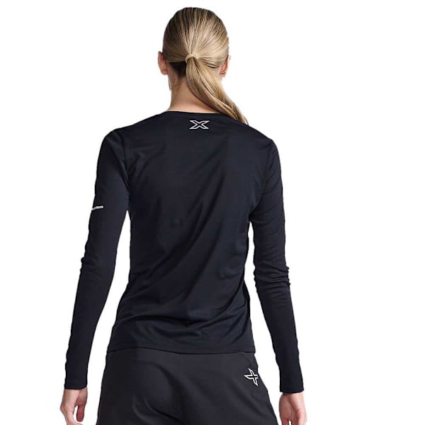 2xu Langærmet T-shirt Aero Sort XS Kvinde