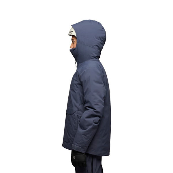 Black Diamond Factor Insulated Parka Grå L Kvinna